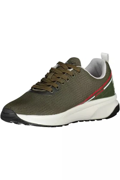 Carrera Green Polyester Sneaker In Green