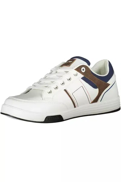 Carrera White Polyester Sneaker In White