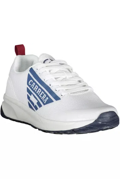 Carrera White Eco Leather Men Sneaker In White