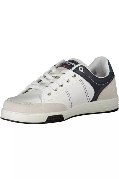 Carrera White Polyester Sneaker In White