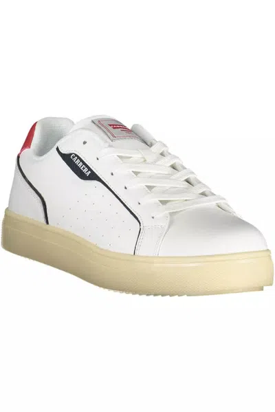 Carrera White Polyethylene Sneaker In White