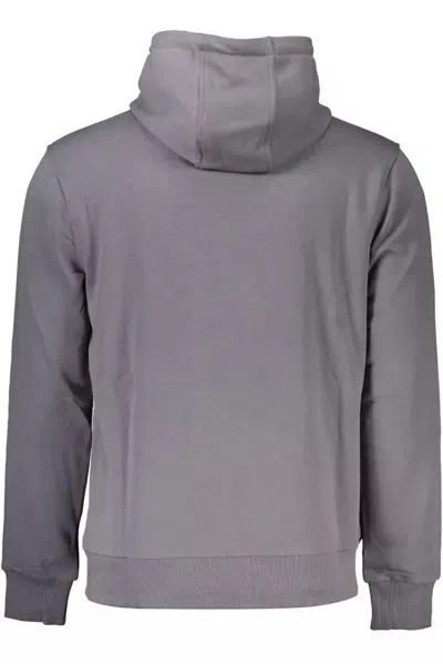 Cavalli Class Gray Cotton Men Sweater In Gray