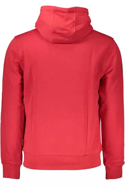 Cavalli Class Red Cotton Sweater In Red