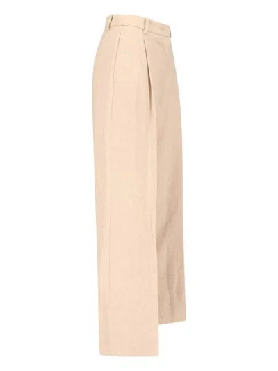 The Garment Tailored Trousers In Beige In Beige