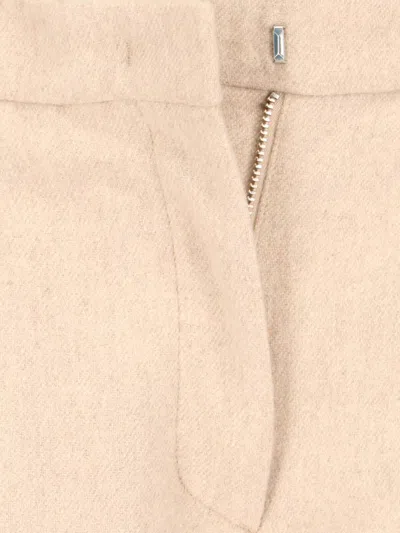 The Garment Tailored Trousers In Beige In Beige