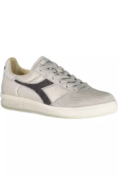 Diadora Gray Fabric Sneaker In Gray