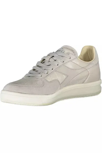 Diadora Gray Fabric Sneaker In Gray