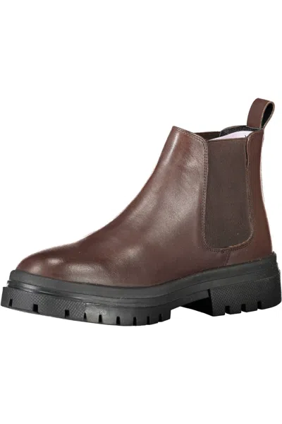 Levi's Brown Polyester Boot In Brown