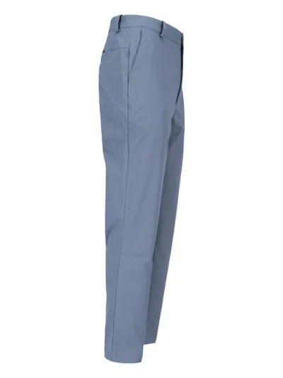 Shop K-way Trousers In Grey