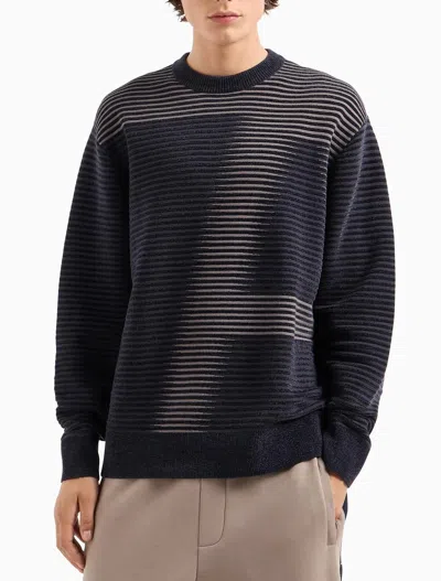 Shop Armani Exchange Sweaters Blue