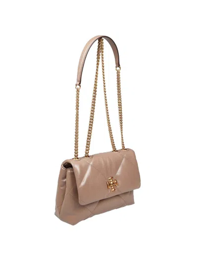 Shop Tory Burch Leather Shoulder Bag In Brown