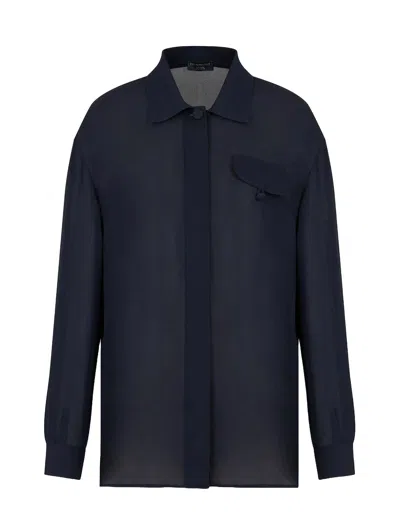 Emporio Armani Shirts Blue