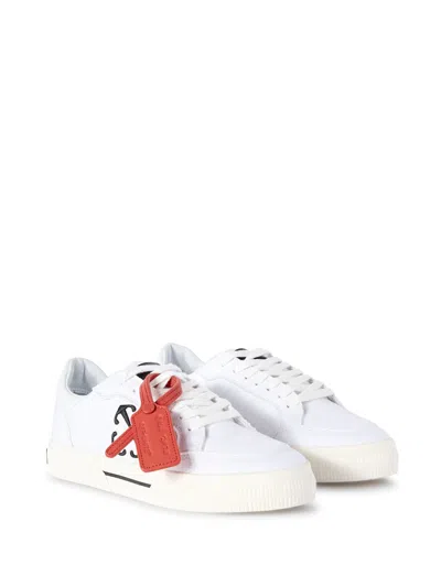 Off-white Low Canvas Vulcanized Sneakers