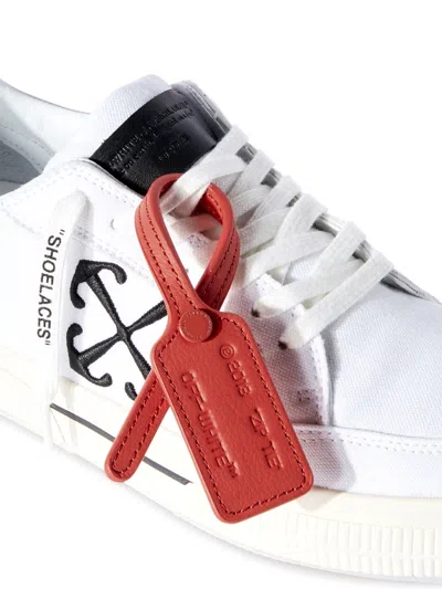 Off-white Low Canvas Vulcanized Sneakers