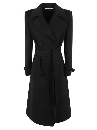 Shop Tagliatore Coats Black