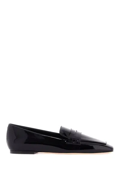 Aeyde Leather Penny Strap Loafers Rubber Sole