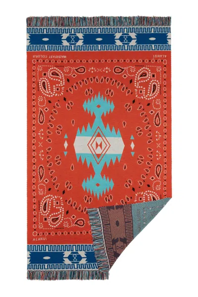 Alanui Bandana Jacquard Blanket