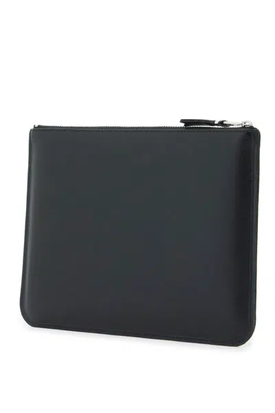 Comme Des Garçons Leather Pouch With Large Eyelet Detail