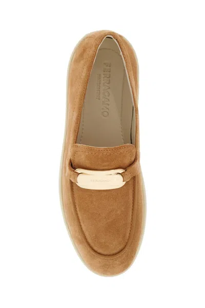 Ferragamo New Vara Buckle Loafers