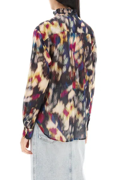 Isabel Marant Étoile Gamble Shirt With Shaded Motif