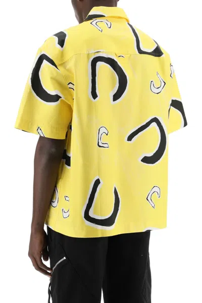 Jacquemus La Chemise Jean Monogramme Black Yellow