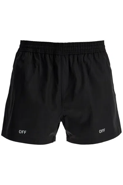 Shop Off-white Surfer Sea Bermuda Shorts