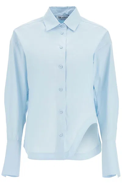 Attico Eliza Shirt With Shaped Slit