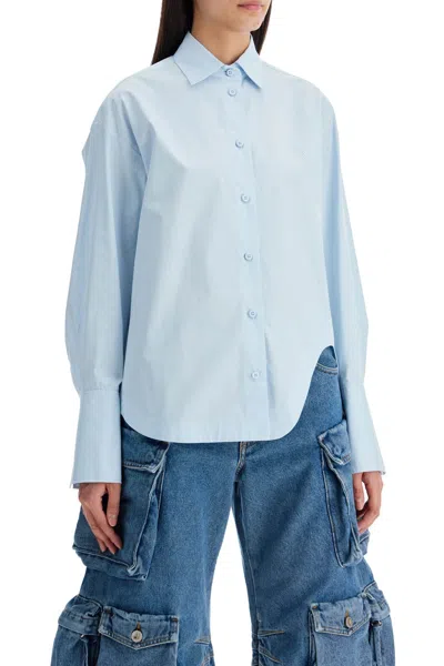 Attico Eliza Shirt With Shaped Slit