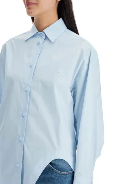 Attico Eliza Shirt With Shaped Slit