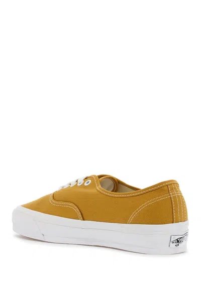Vans Fabric Reissue 44 Low Top Sneakers With Contrasting Laces In Brown