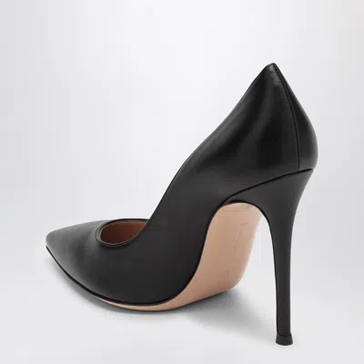 Shop Gianvito Rossi Black Leather Pumps