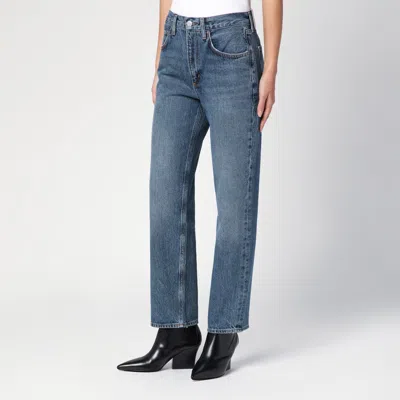 Agolde Valen Jeans In Regenerated Denim In Blue