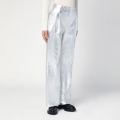The Garment Andy Metallic Wide-leg Pants