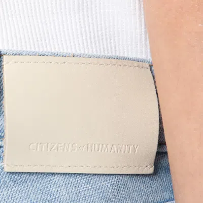 Citizen Of Humanity Light Blue Washed Jeans In Light Blue