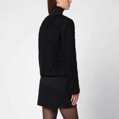 The Garment Recycled Wool Blend Black Vienna Jacket In Black