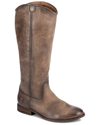Frye Melissa Button Knee High Boot In Grey