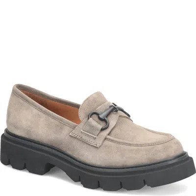 Söfft Satara Platform Bit Loafer In Grey
