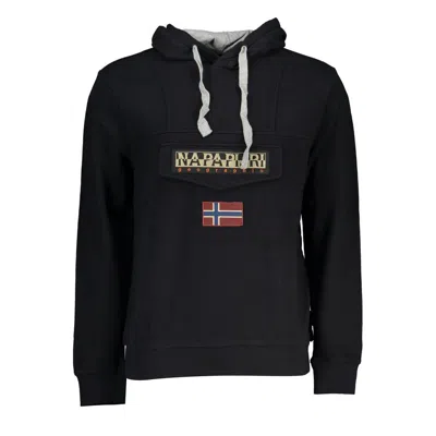 Napapijri Black Cotton Men Sweater