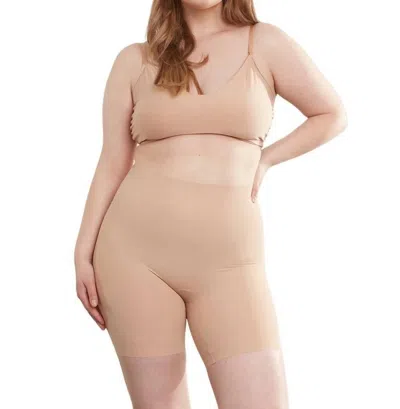Commando Zone Smoothing Short In Beige In Beige