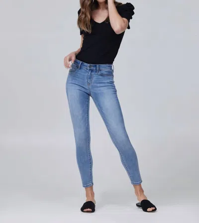 Lila Ryan Louise Mid-rise Skinny Ankle Jeans In Randolph In Multi