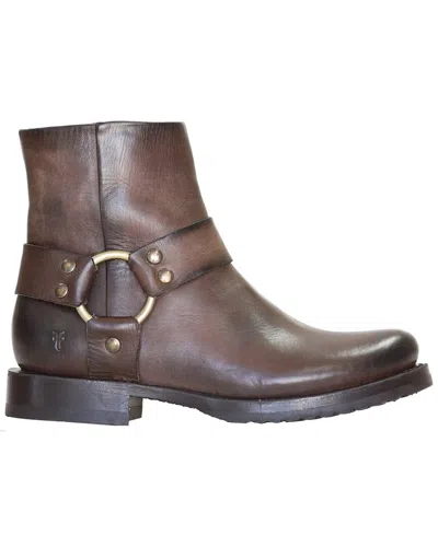 Frye Veronica Harness Leather Boot In Brown
