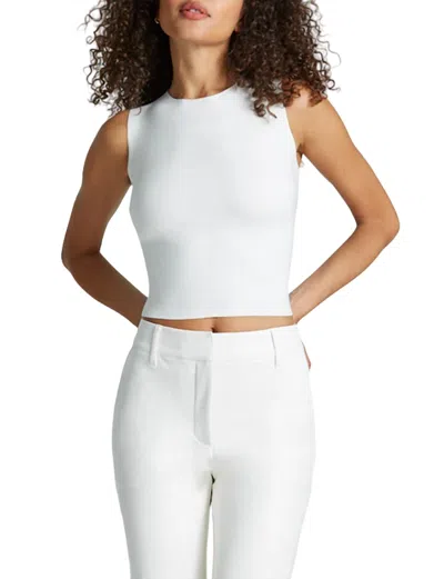 Commando Neoprene Ceo Shell Top In White In White