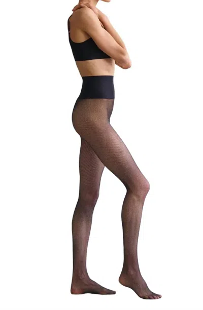 Commando Twinkle Net Tight In Black In Black