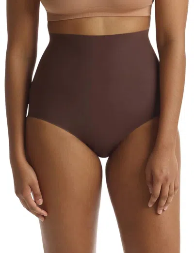 Commando High-waist Control Brief In Mocha In Brown