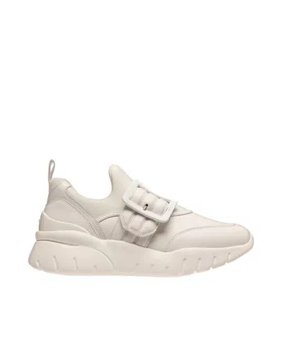Bally Brinelle 6239652 Women's White Calf Plain Leather Sneakers In White