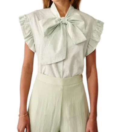 Bellerose Antoine Blouse In Lime In Green