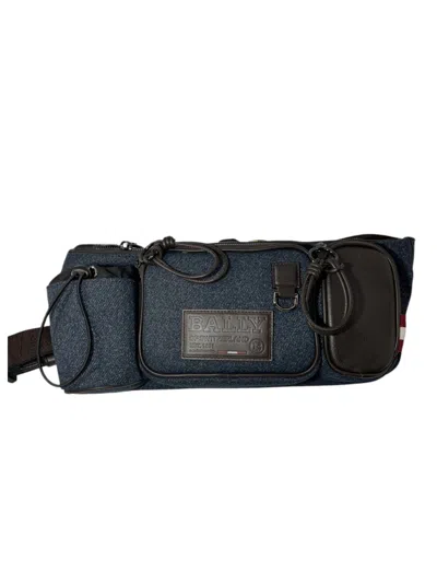 Bally Ritus 6238786 Midnight Belt Bag In Blue
