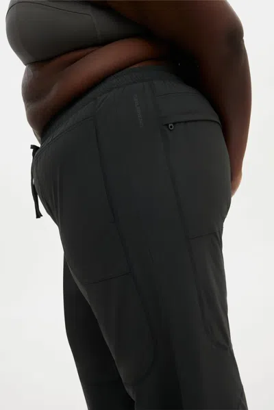 Girlfriend Collective Black Flextrack Reversible Pant