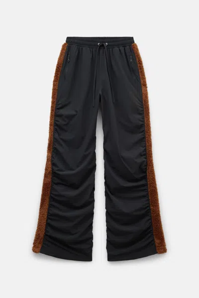 Girlfriend Collective Black Flextrack Ruched Pant