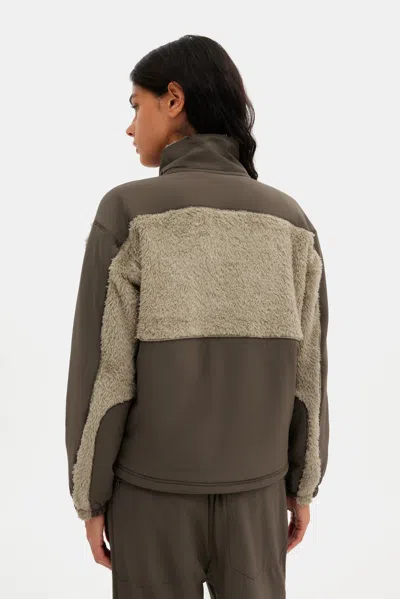 Girlfriend Collective Laurel Recycled Fleece Retro Anorak